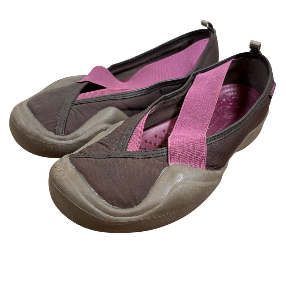 Crocs Mary Jane Slip On Shoes